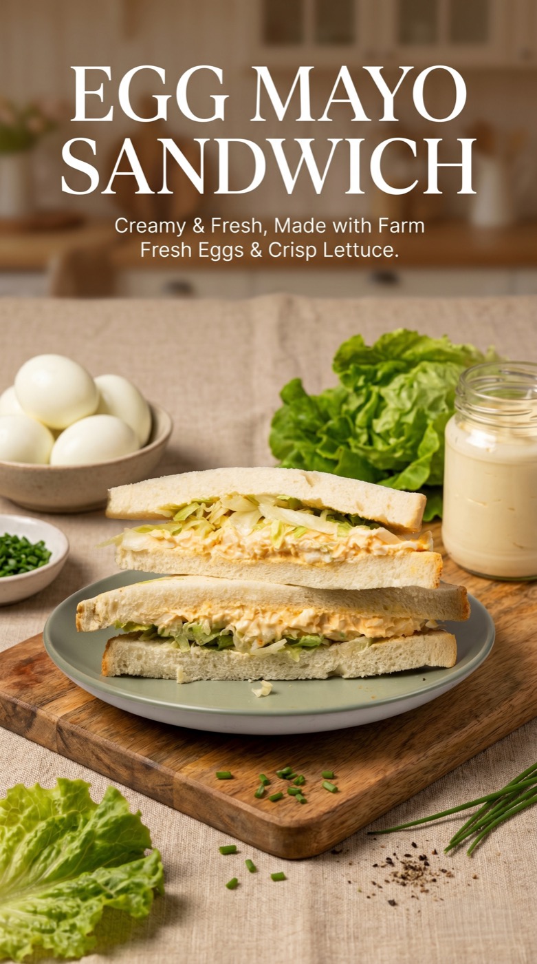 Egg Mayo Sandwich — finished Lumenfire Lab poster